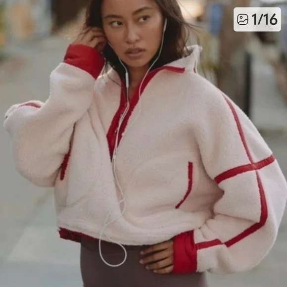 Free People Movement Mountain High Half Zip Fleece - Picture 1 of 4
